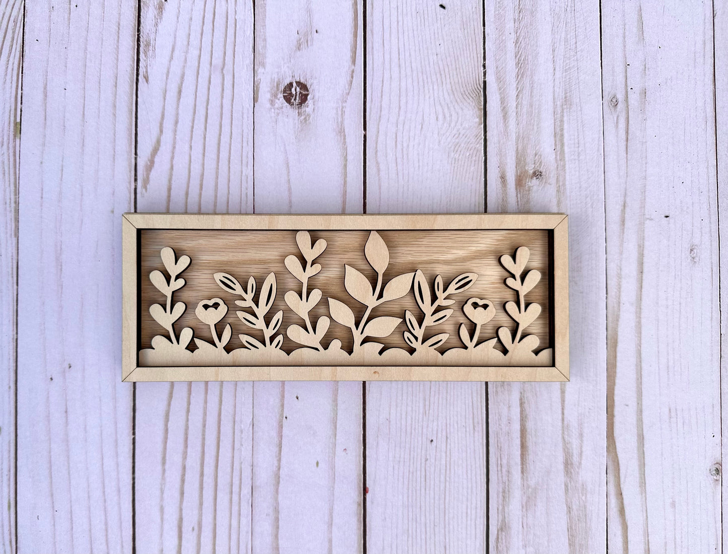 Shelf Sitter 3D: Floral