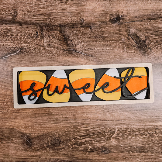 Shelf Sitter 3D: Sweet Candy Corn