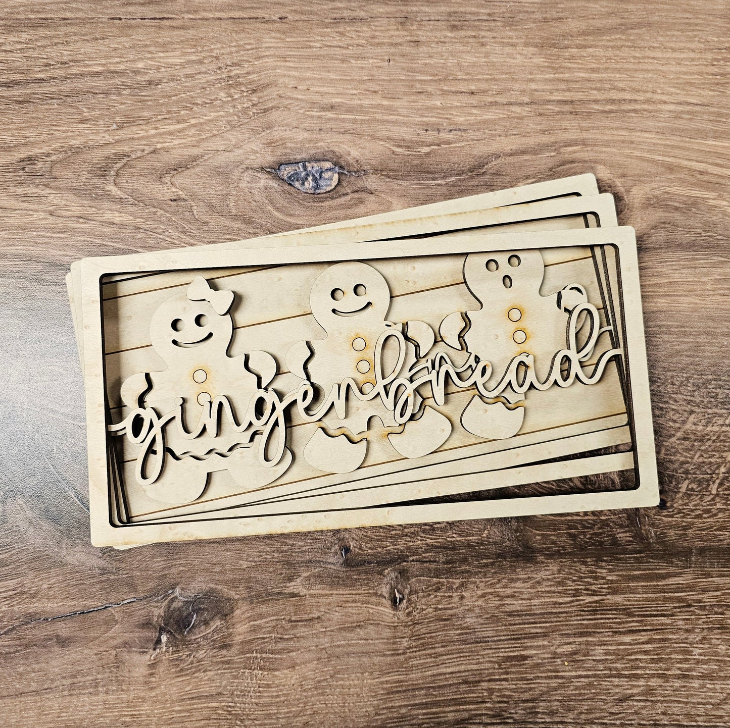 Shelf Sitter 3D: Gingerbread