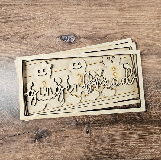 Shelf Sitter 3D: Gingerbread