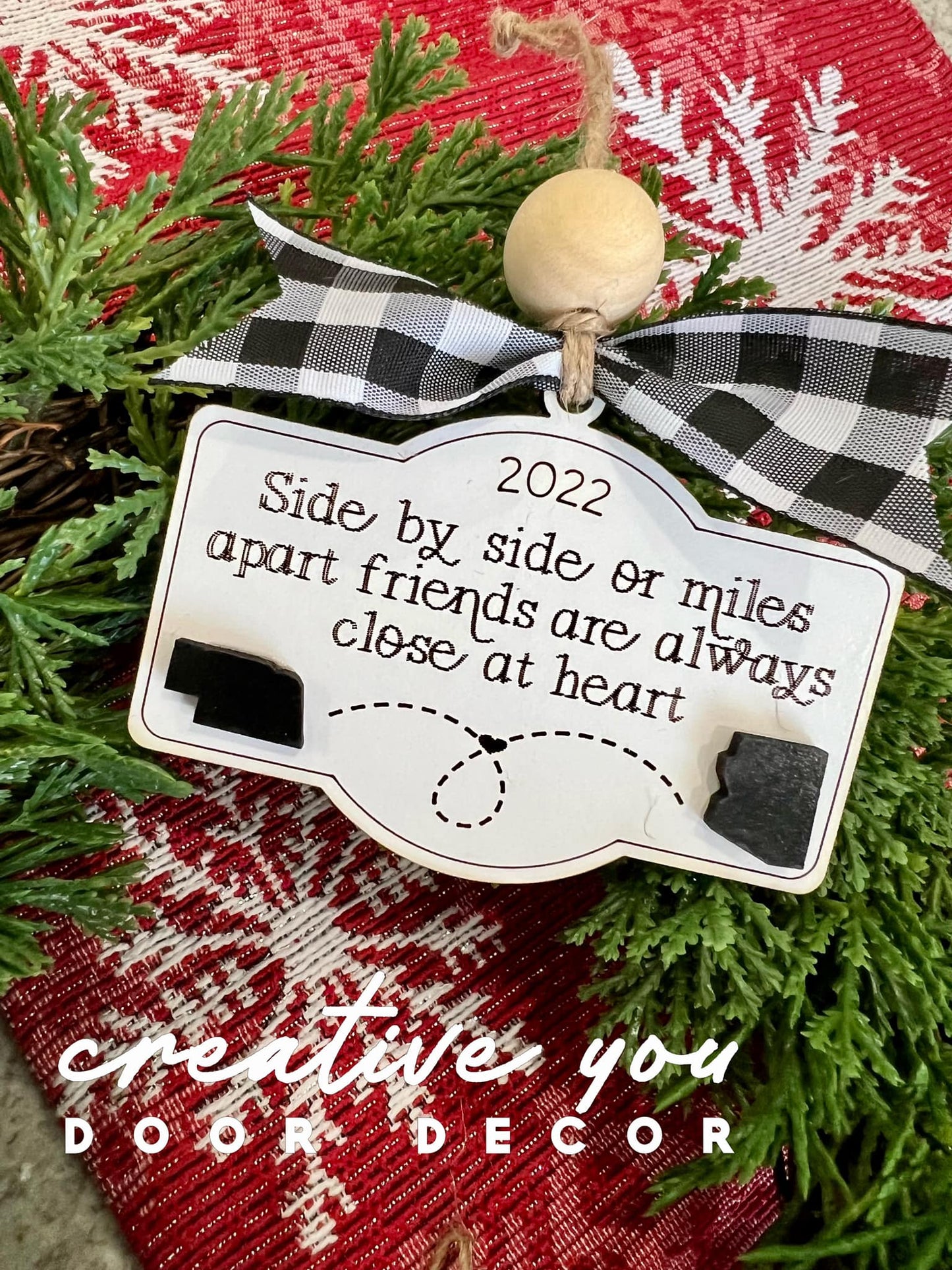Holiday Ornament - Custom Distance Ornament