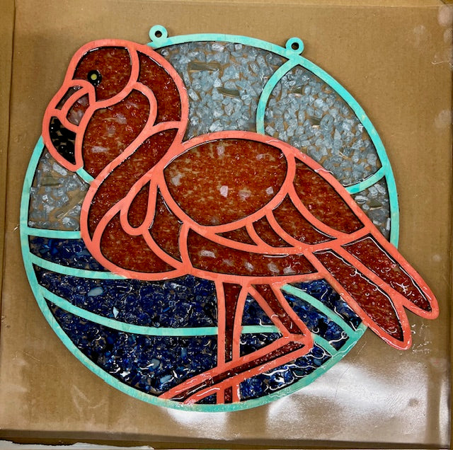 SAT NOV 8TH @ 12PM | RESIN FAUX STAINED GLASS PROJECT