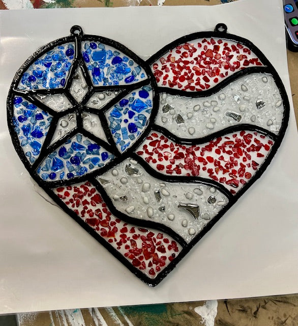 SAT NOV 8TH @ 12PM | RESIN FAUX STAINED GLASS PROJECT