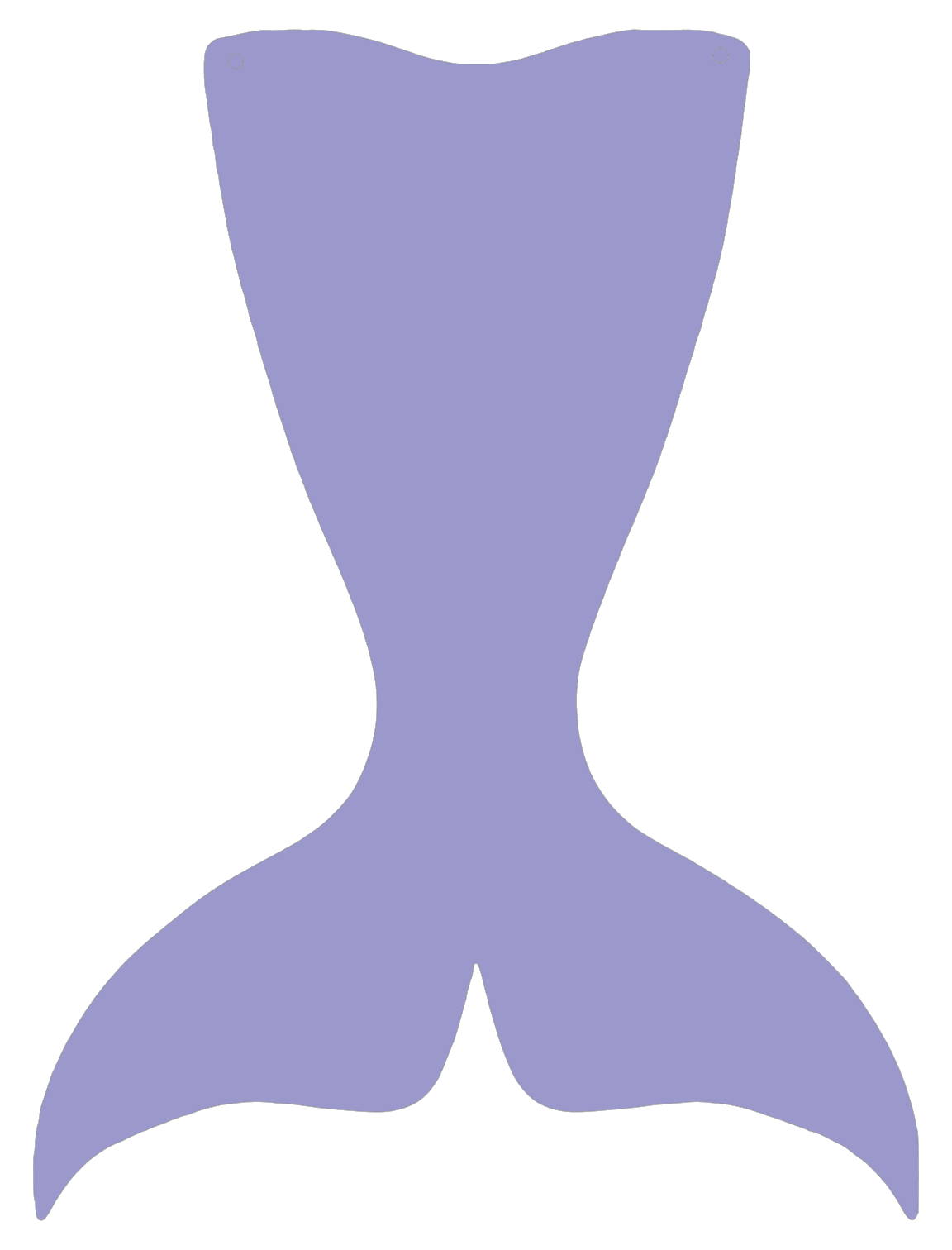 Mermaid Tail - Door Hanger