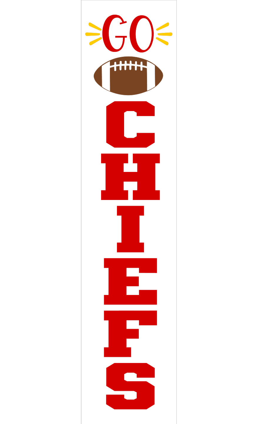 Porch Leaner | Go Chiefs