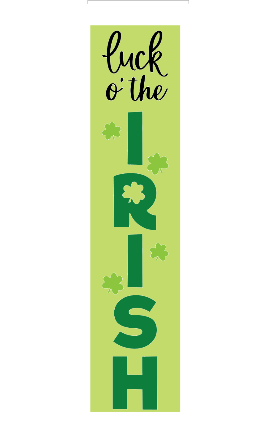 Porch Leaner | Luck o' the Irish