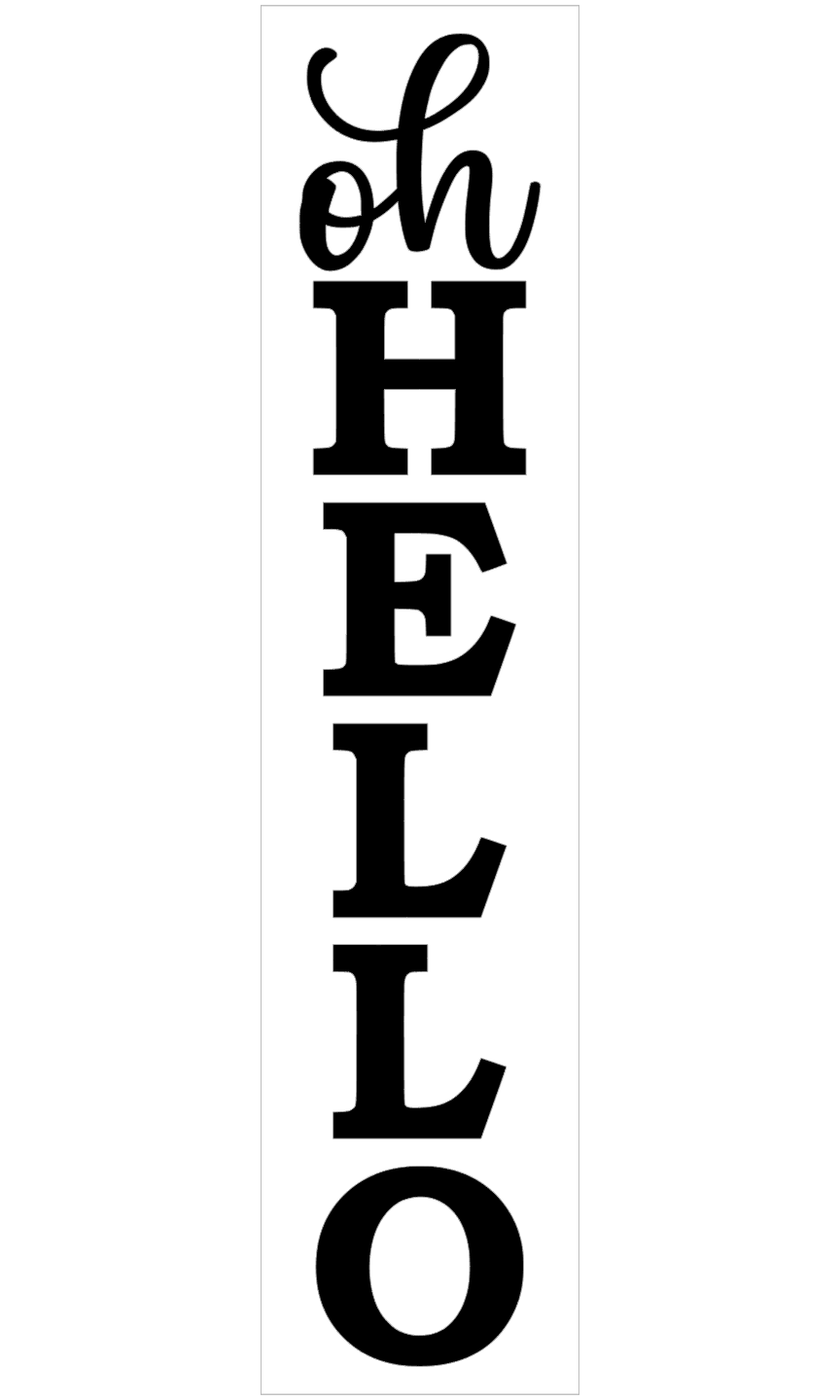 Porch Leaner | Oh Hello