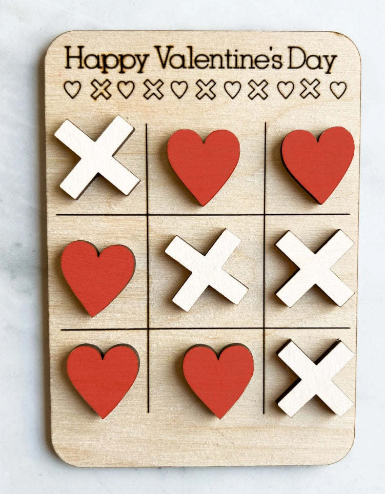 Valentine's Day TIC TAC TOE Game | For Kids