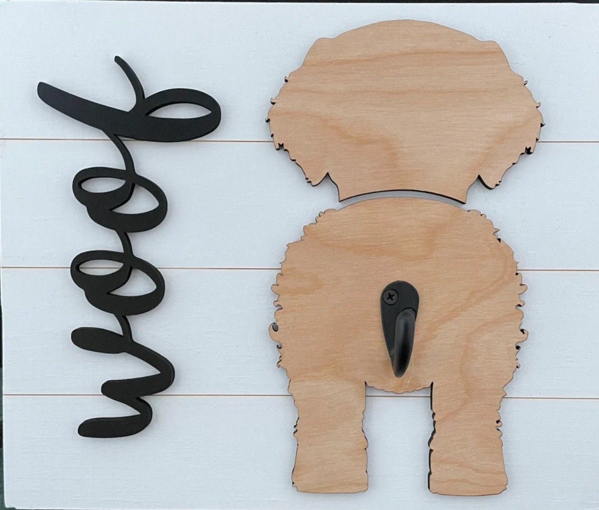 CUSTOM DOG LEASH HOLDER