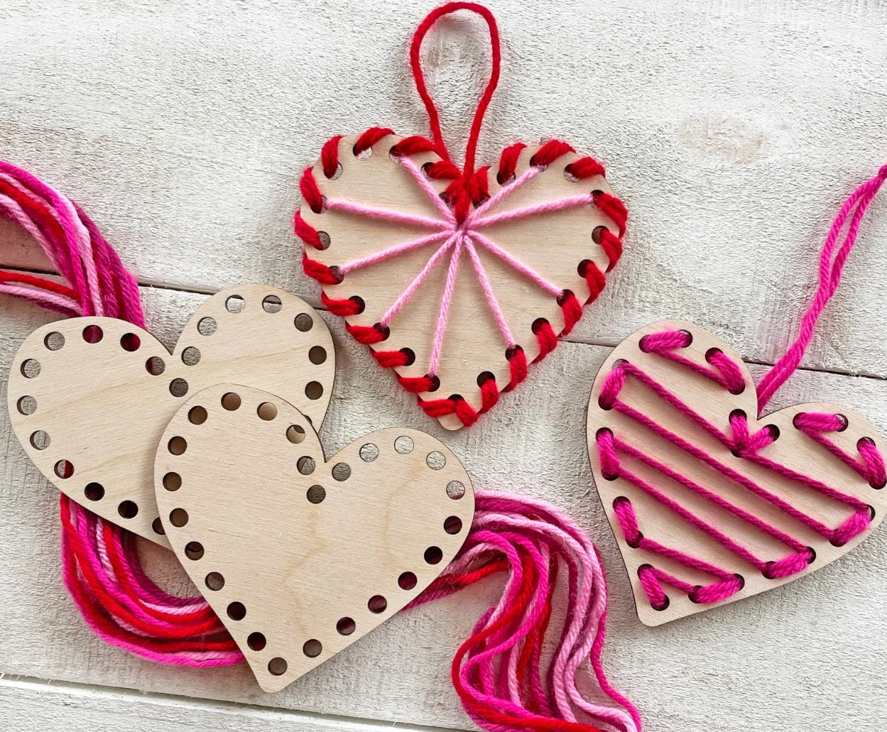 Valentine's Day DIY Heart String Craft Kit | For Kids