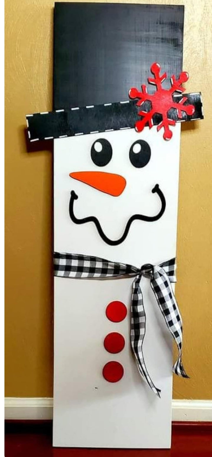 Porch Leaner | Snowman