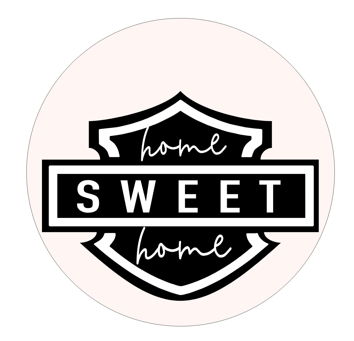 Home Sweet Home HD: 3D Round Door Hanger