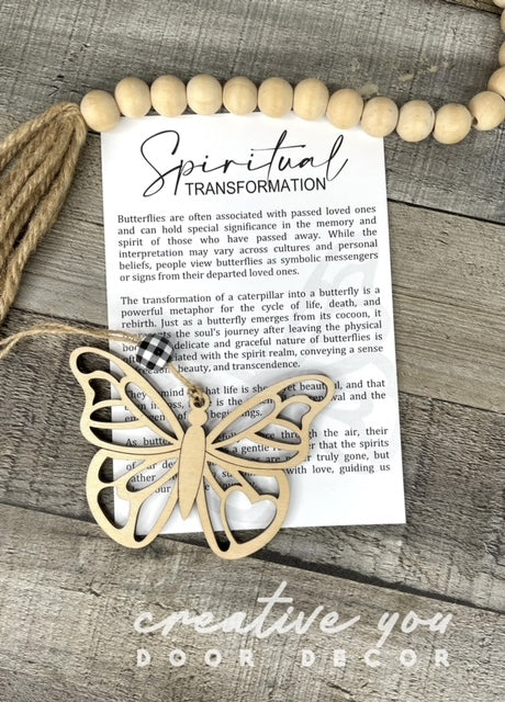 Story Card Ornament - Car Charms: Butterfly