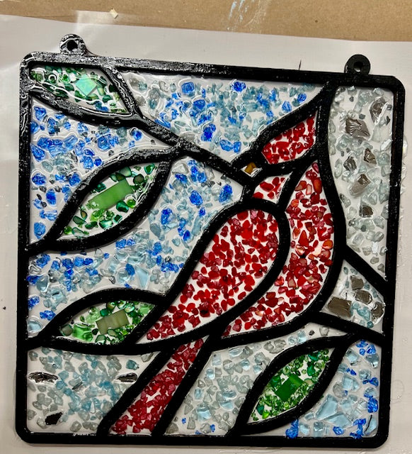 SAT NOV 8TH @ 12PM | RESIN FAUX STAINED GLASS PROJECT
