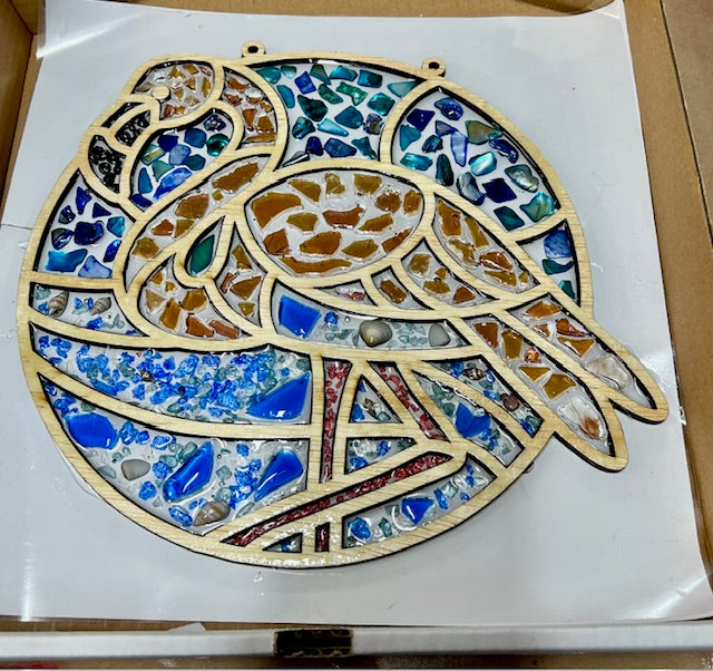 SAT NOV 8TH @ 12PM | RESIN FAUX STAINED GLASS PROJECT