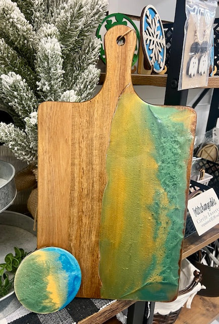 THU JUL 9TH @ 6PM | RESIN POURED CHARCUTERIE BOARD