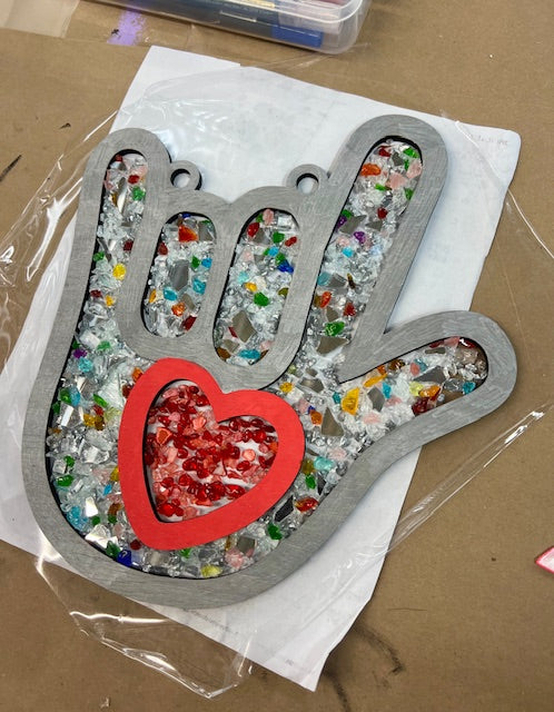 RESIN FAUX STAINED GLASS PROJECT | PRIVATE EVENT | SAT AUG 8TH @ 11:00AM