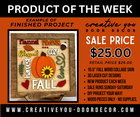 PRODUCT OF THE WEEK | DIY WOOD BLANK