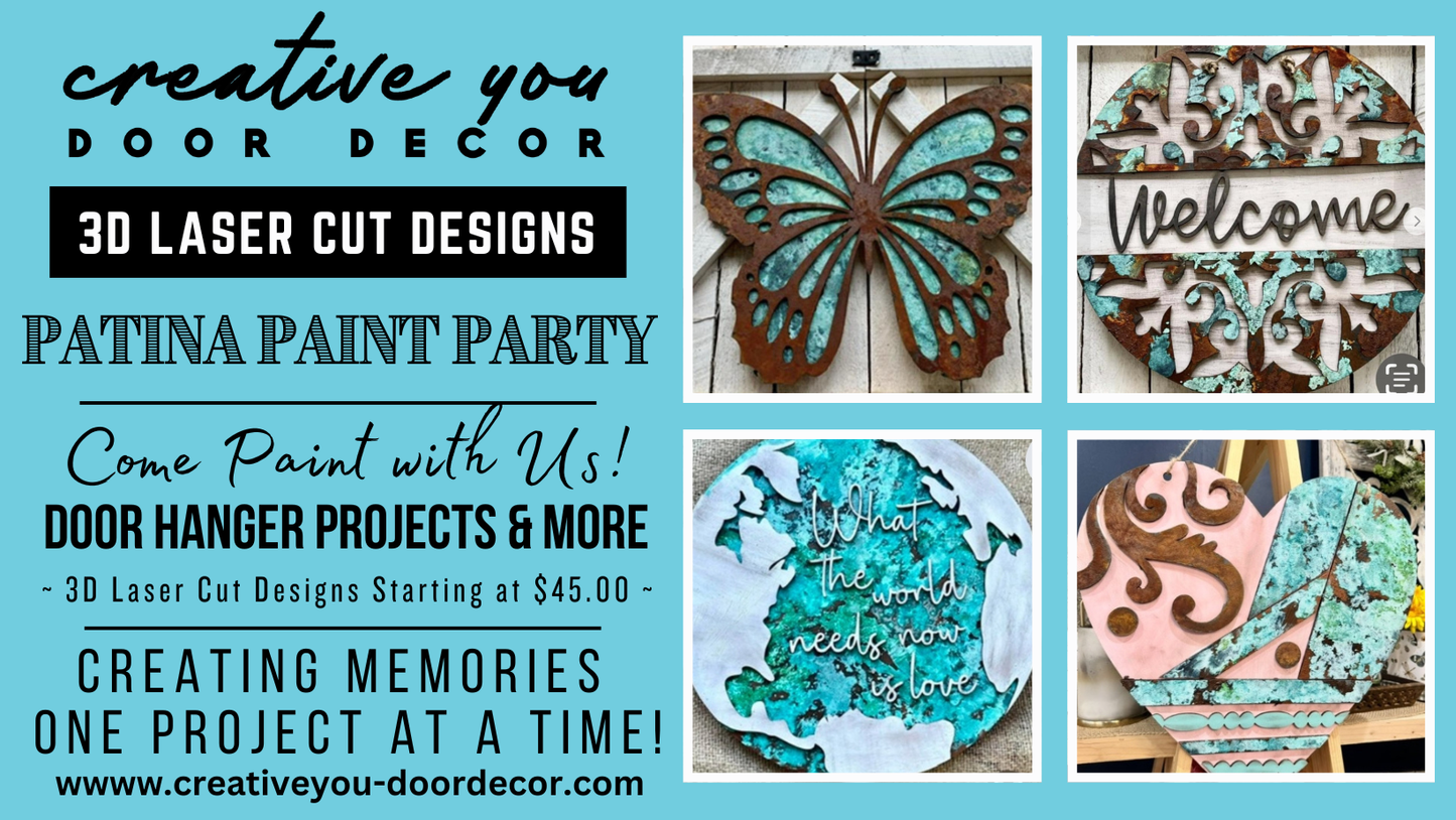 SAT JUL 25TH @ 11:00AM | PRIVATE EVENT - PATINA WORKSHOP