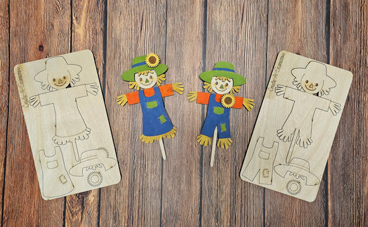 Kids Scarecrow: 3D Pop Out Kit