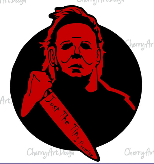 Michael Myer - Halloween Movie: 3D Round Door Hanger