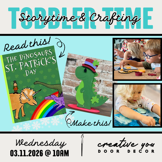 Toddler Time | Story & Craft | March 2026