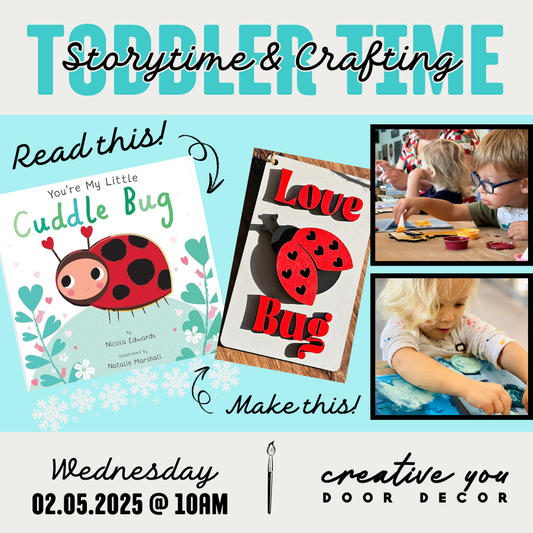 Toddler Time | Story & Craft | February 2025